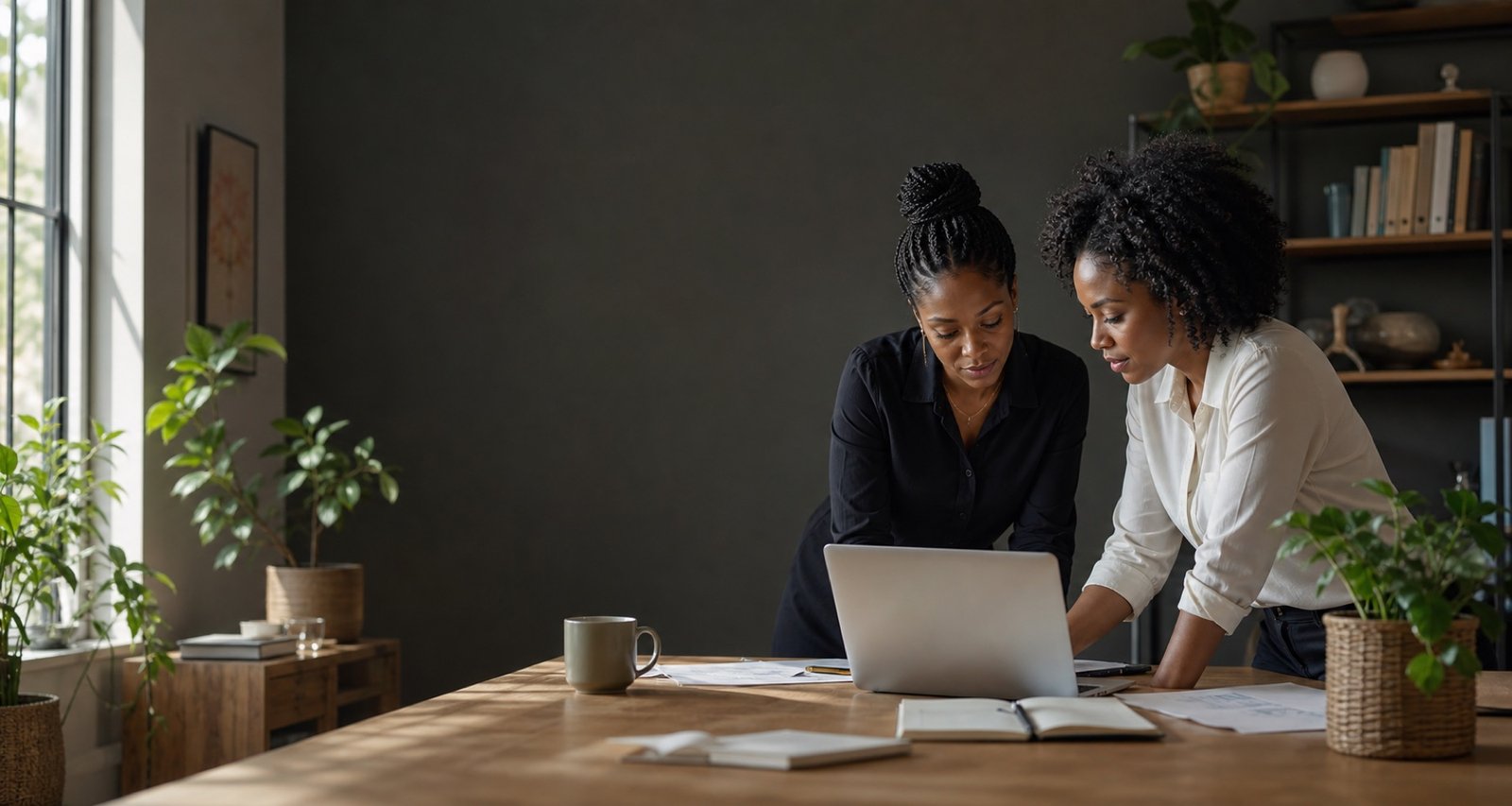 A small nonprofit team ready to file