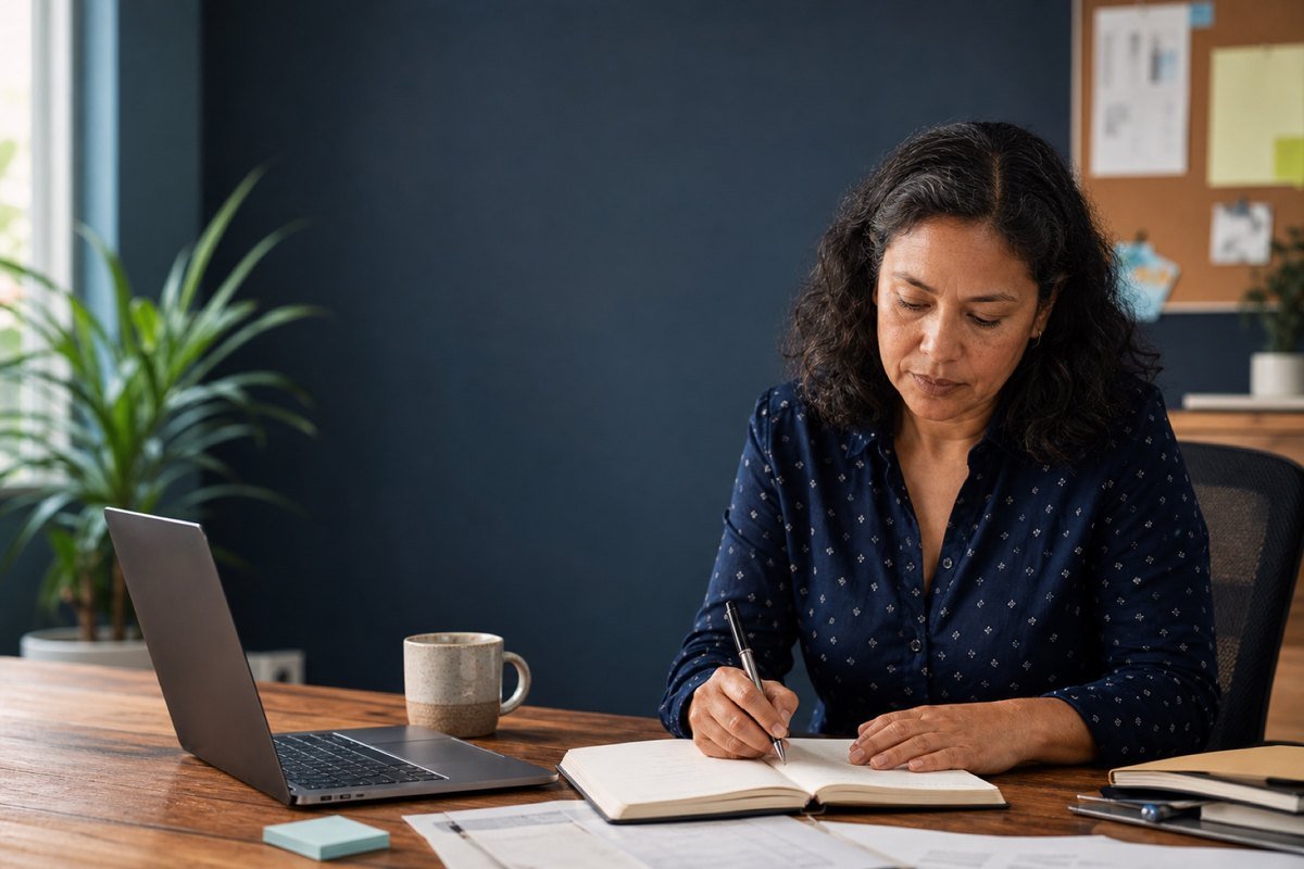 An advisor walking a client through EIN setup